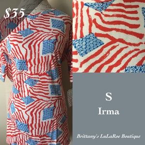 Brand new with tags. Lularoe Irma Tunic.